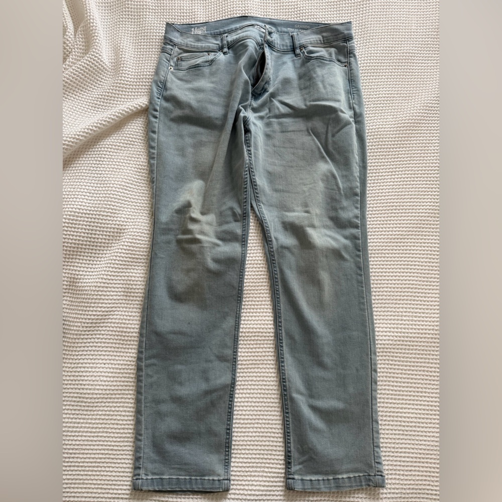 Mugsy Straight leg Jeans in Faded blue